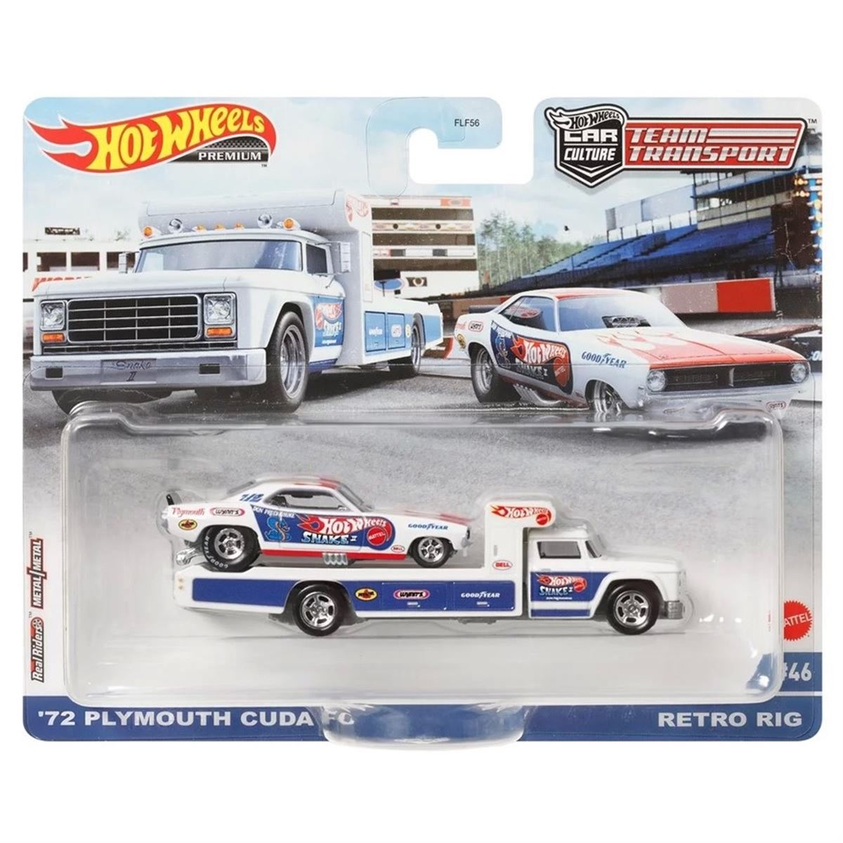 HOT WHEELS TAŞIYICI TIR FLF56 TEAM TRANSPORT 4LÜ 3+ 1