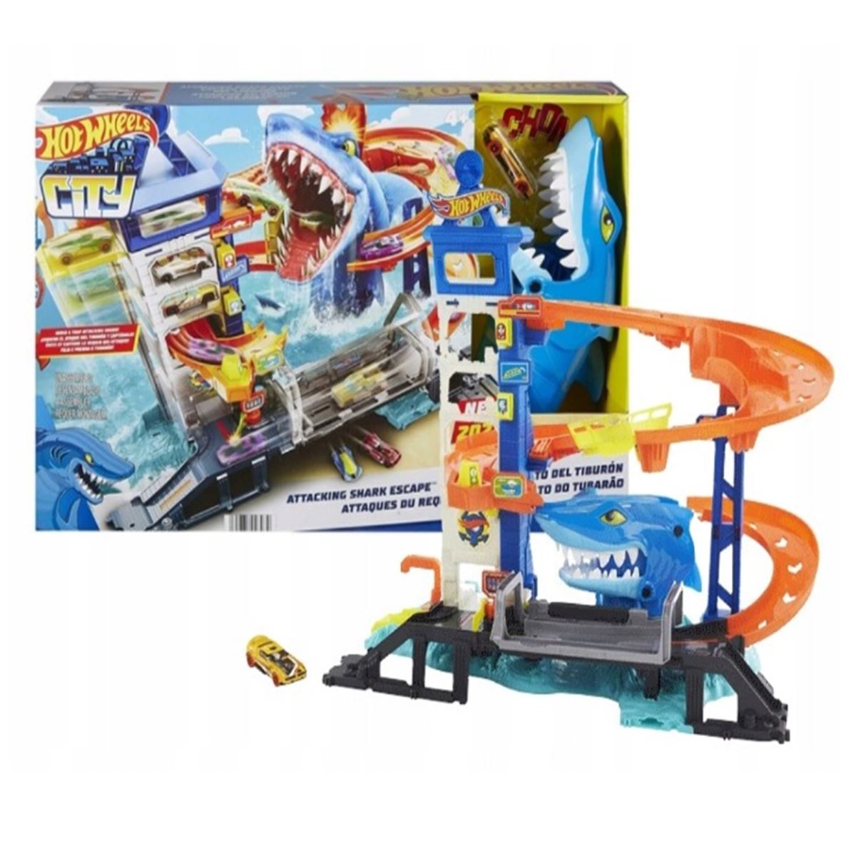 HOT WHEELS HDP06 KÖPEK BALIĞINDAN KAÇIŞ OYUN SETİ 1