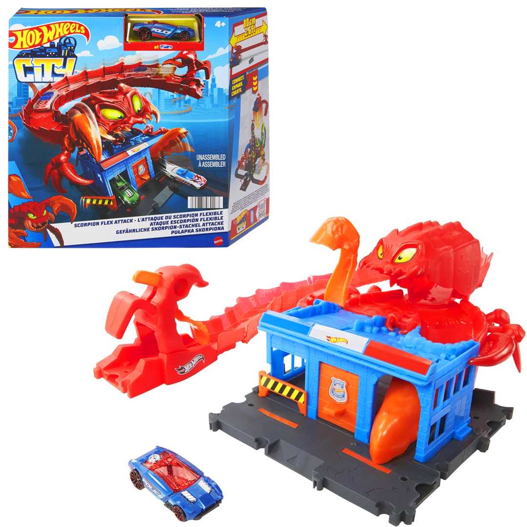 HOT WHEELS HDR32-HDR29 DÜŞMAN YARATIKLAR OYUN SETİ AKREP 4+ 1