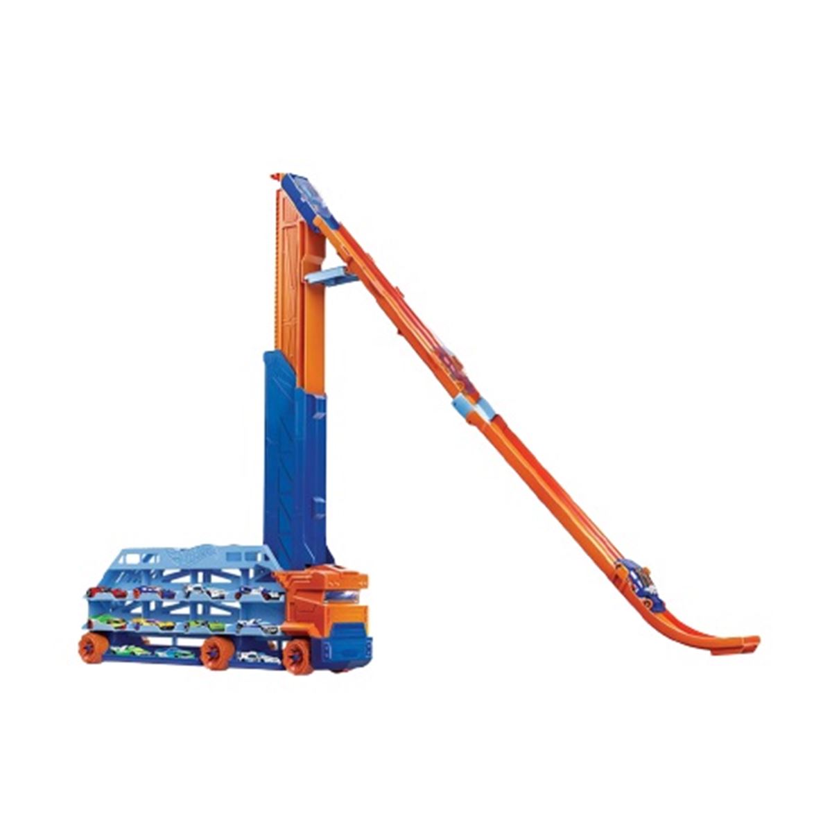 HOT WHEELS HDY92 SPEED DROP TRANSPORT HIZ RAMPALI TIR 61 CM 4+ 1