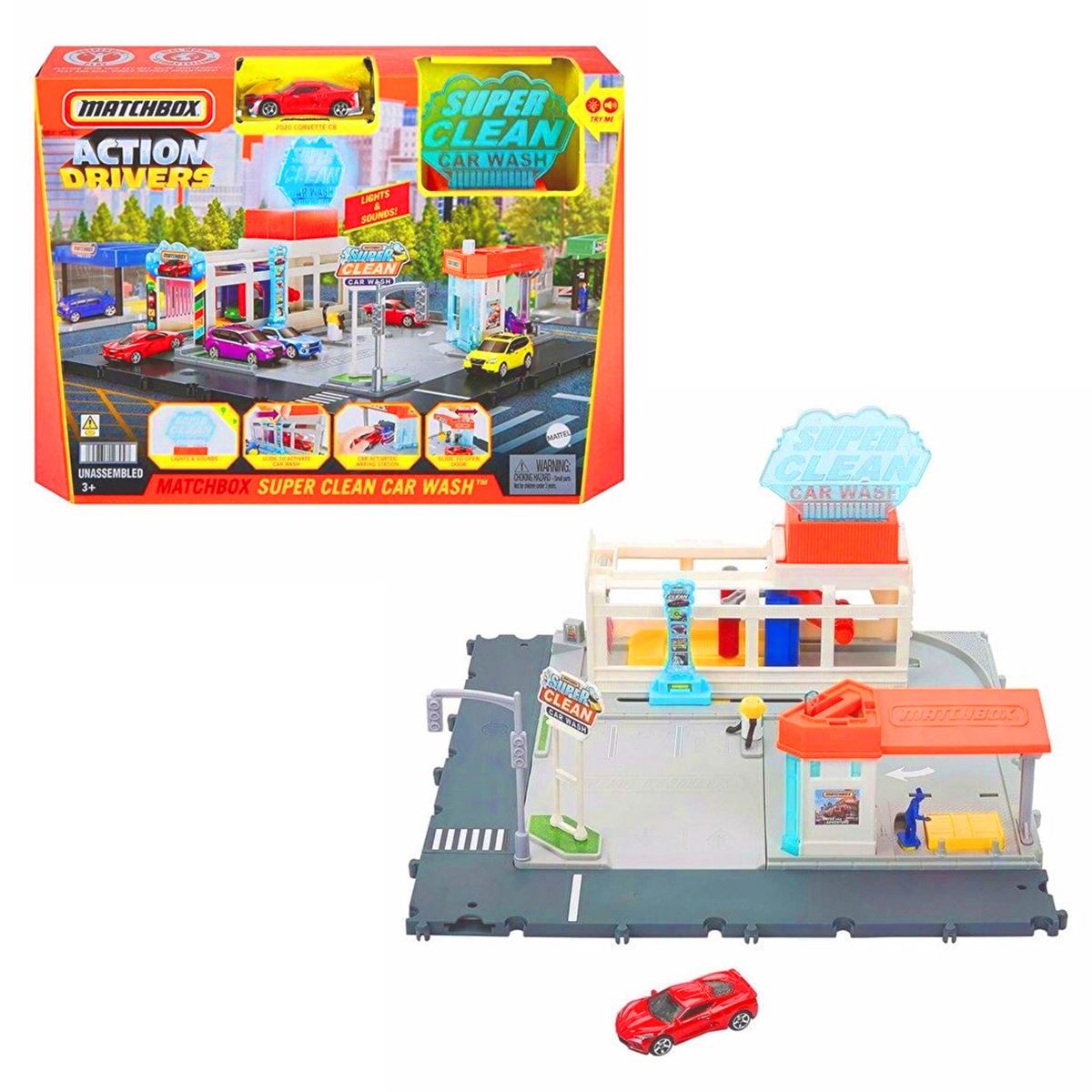 MATCHBOX ACTİON DRİVERS HBD74 İTFAİYE KURTARMA EKİBİ 3+ 1