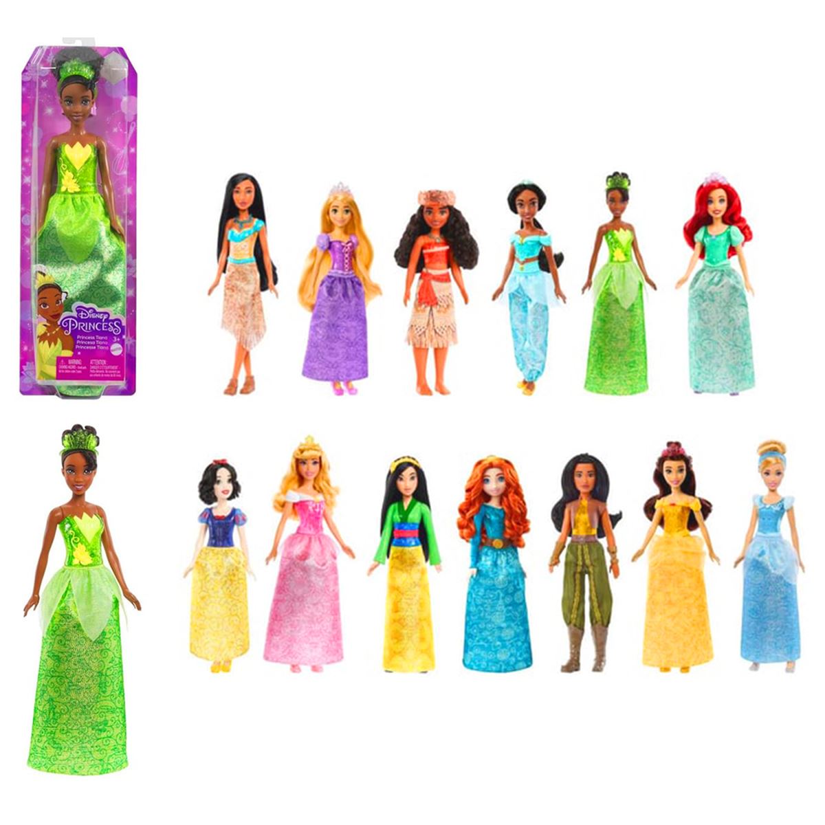 DİSNEY PRİNCESS HLW02 ANA KARAKTER BEBEKLER 3+ 1