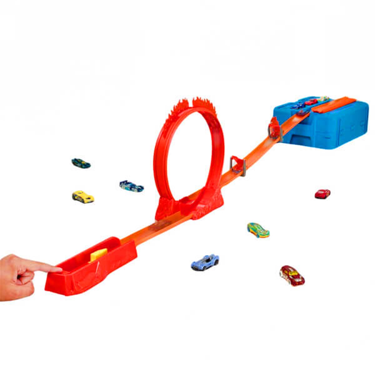 HOT WHEELS HMC04 ALEV TEMALI AKROBASİ SETİ 4+ 1