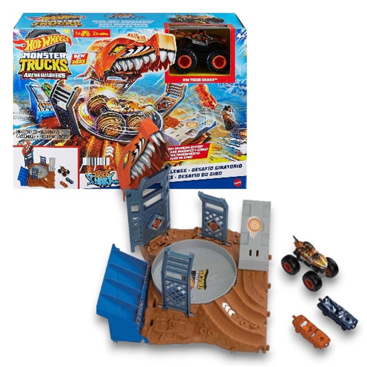 HOT WHEELS HNB92 MONSTER TRUCKS AREN YARI FİNAL SET 4+ 1