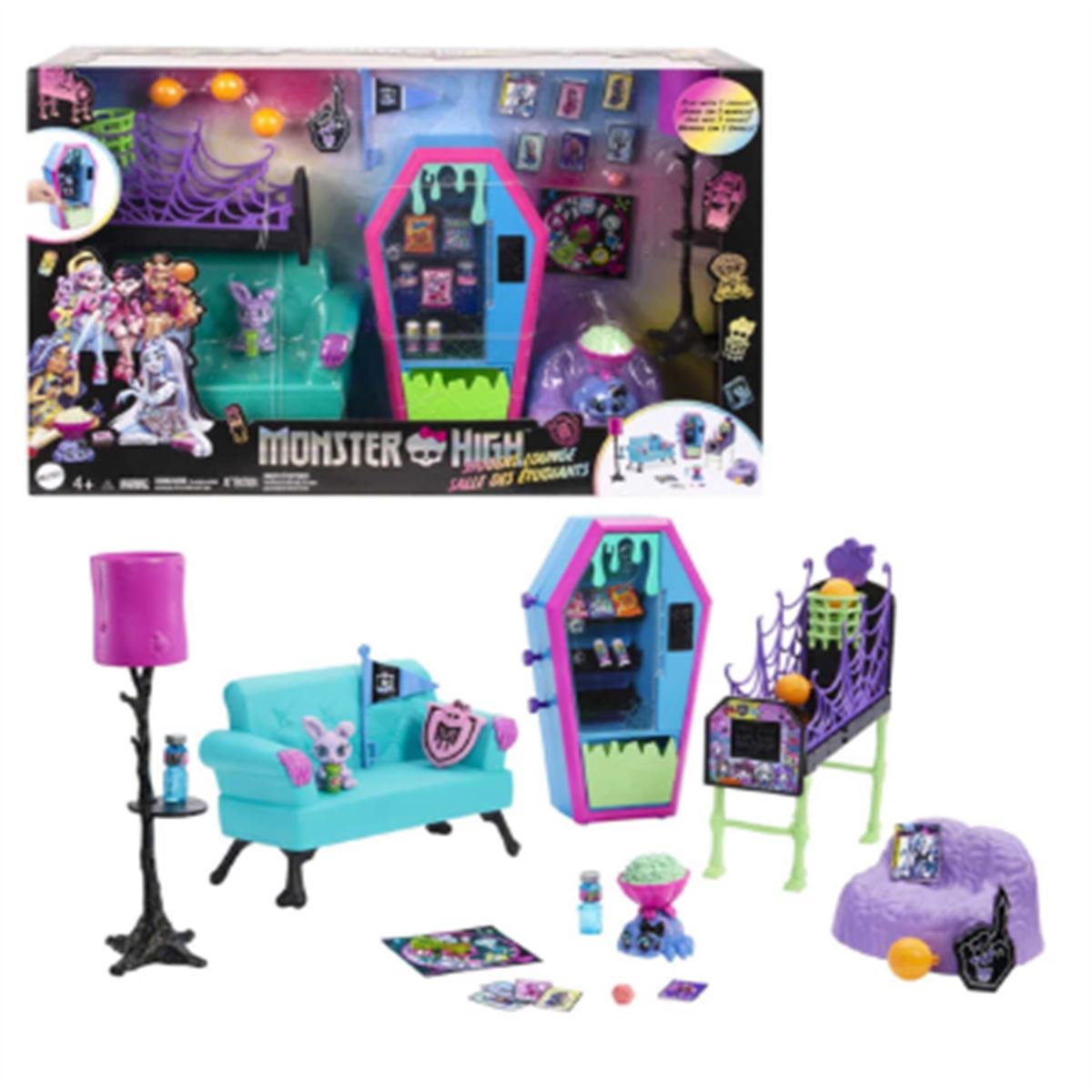 MONSTER HİGH HNF67 GİZEMLİ EĞLENCE SALONU 4+ 1