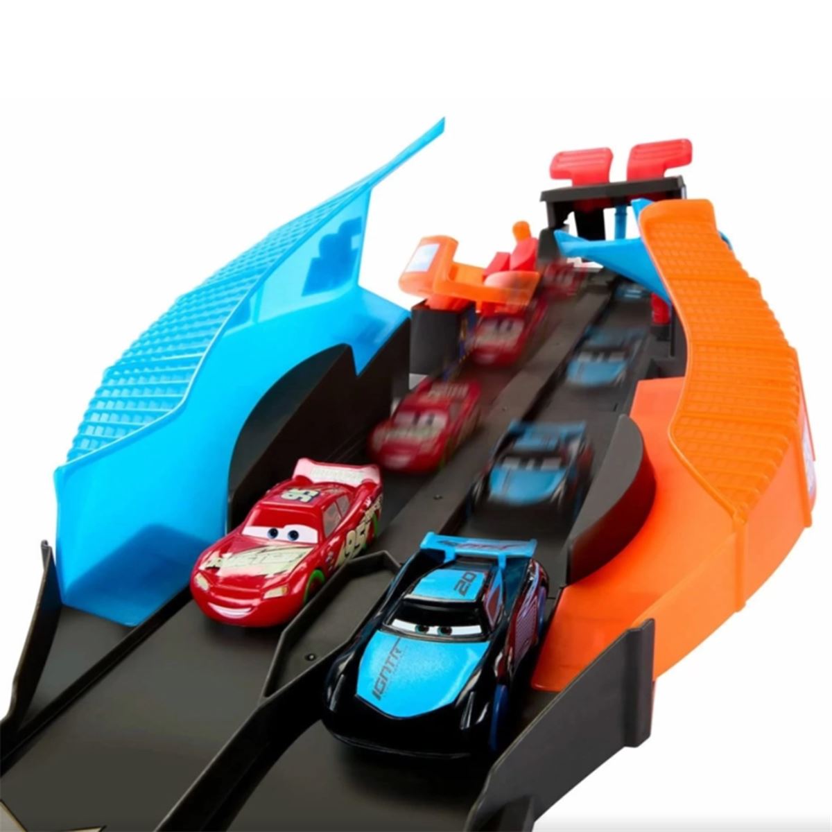 CARS HPD80 GLOW RACERS KARANLIKTA PARLAYAN YARIŞÇILAR PİSTİ 4+ 1