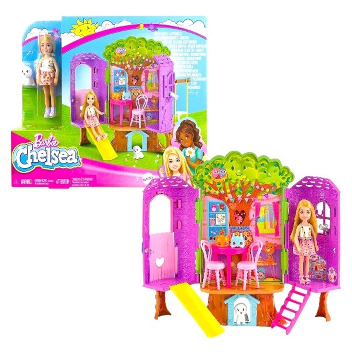 BARBİE CHELSEA HPL70 AĞAÇ EV 3+ 1