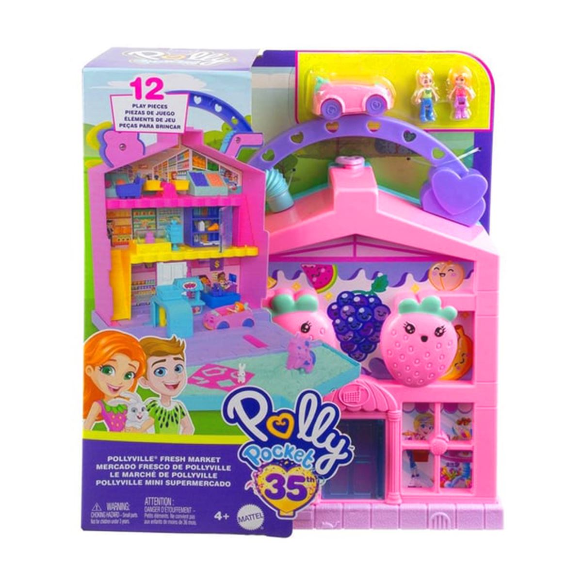 POLLY POCKET HRD45 EĞLENCELİ MARKET 4+ 1