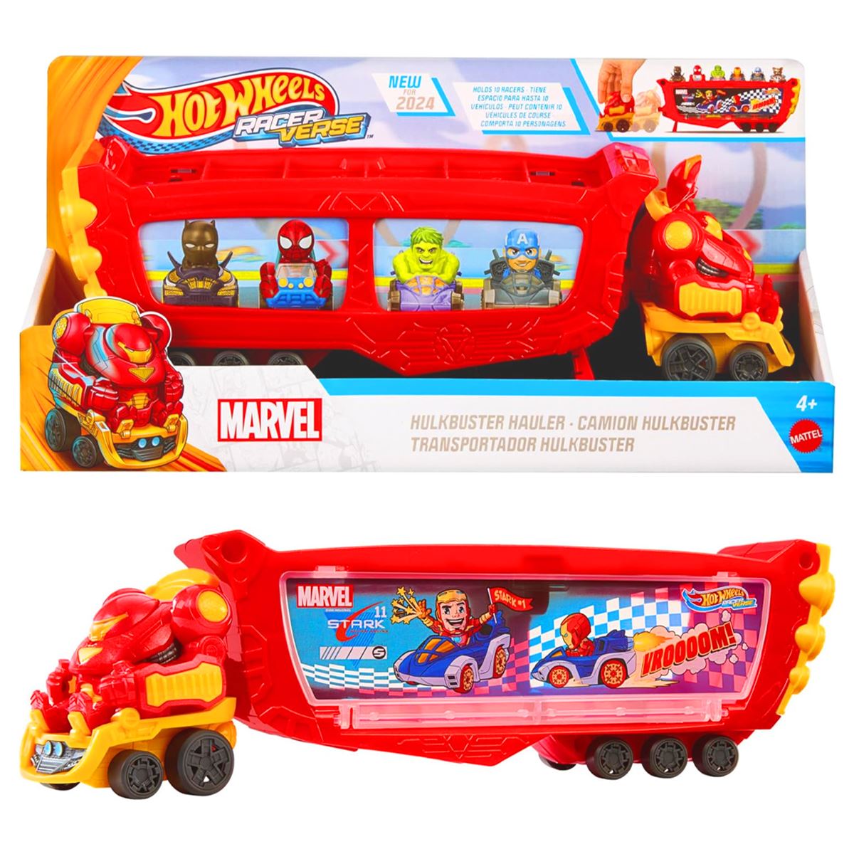 HOT WHEELS RACERVERSE HRY02 HULKBUSTER TIR 4+ 1