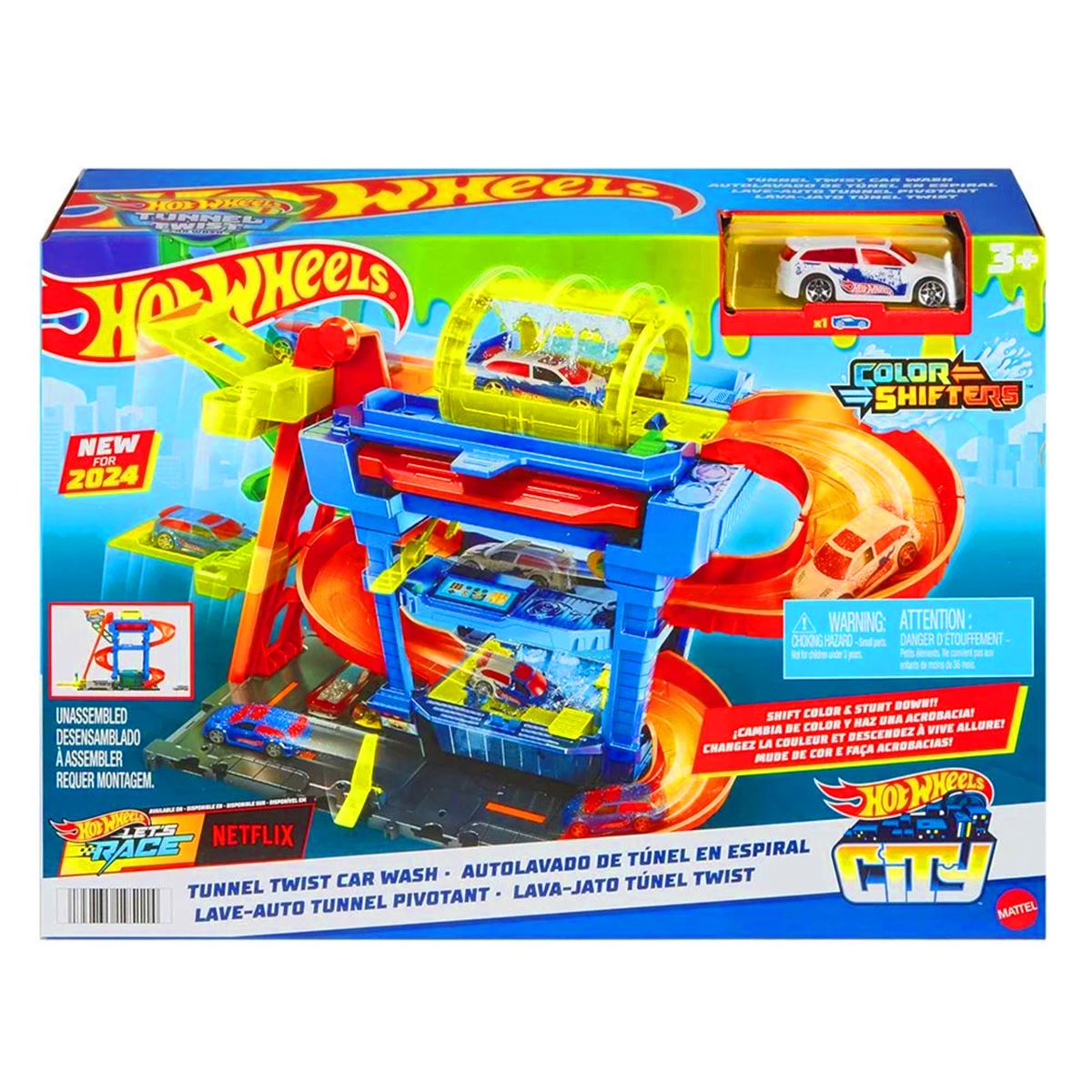 HOT WHEELS HTN80 OTO YIKAMA OYUN SETİ 3+ 1