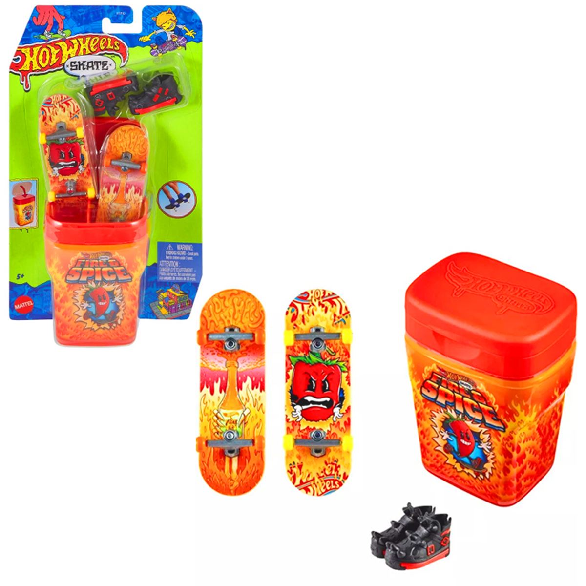 HOT WHEELS HTP10 SKATE İKİLİ PARMAK KAYKAY KUTUSU 5+ 1
