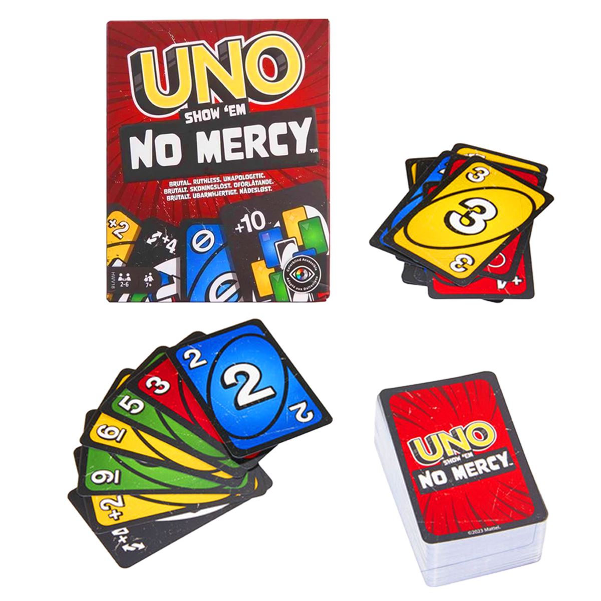 UNO NO MERCY HWV18 KART OYUNU 7+ 1