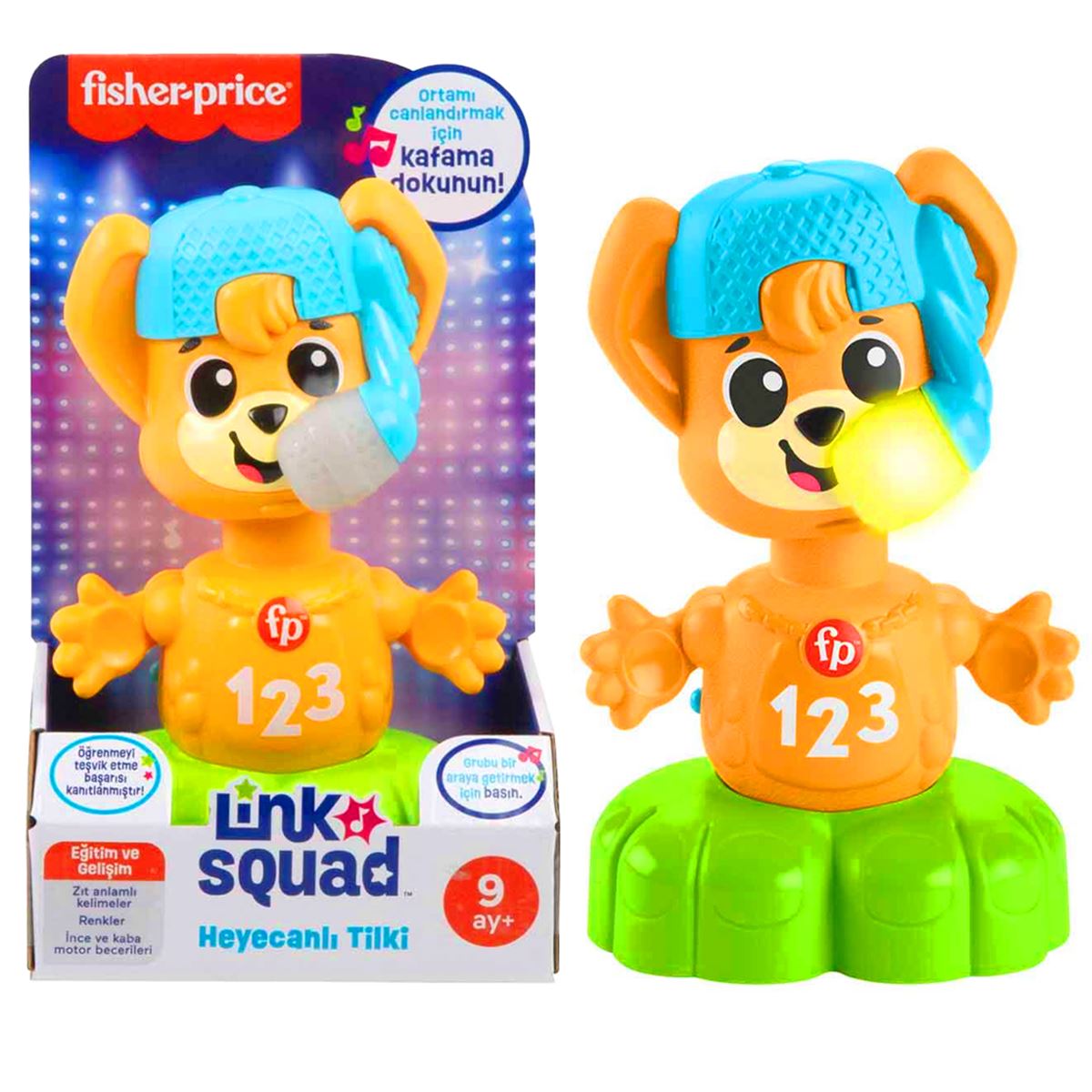 FİSHER PRİCE HYL27 LYNC SQUAD HEYECANLI TİLKİ SESLİ 9M+ 1