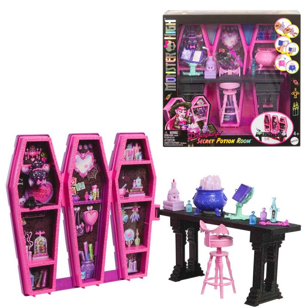 MONSTER HİGH JBF15 DRACULAURA NIN GİZEMLİ İKSİRLER ODASI 4+ 1