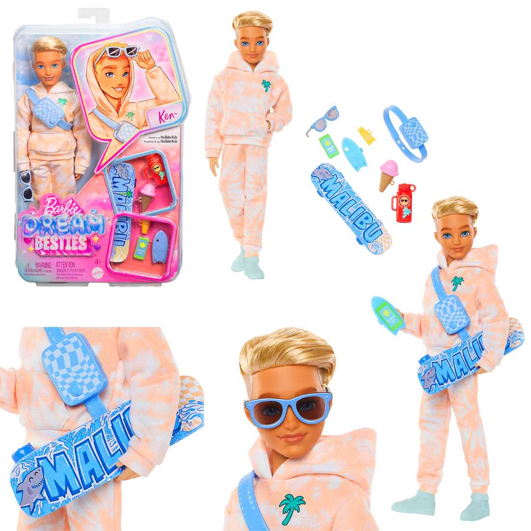 BARBİE DREAM BESTİES JDD75 KEN BEBEK 4+ 1