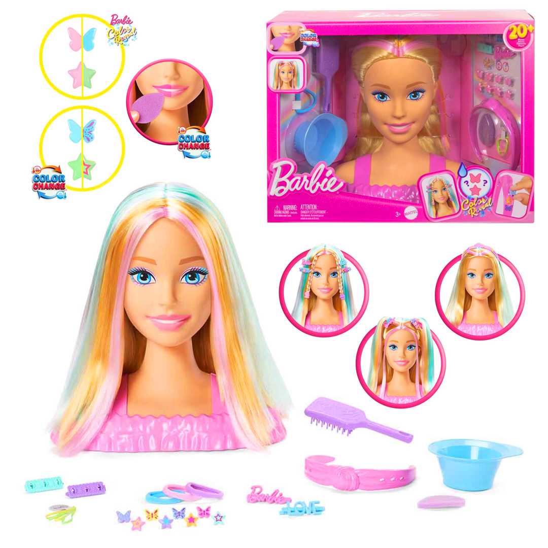 BARBİE JFG81 SAÇ TASARIM BÜSTÜ 3+ 1