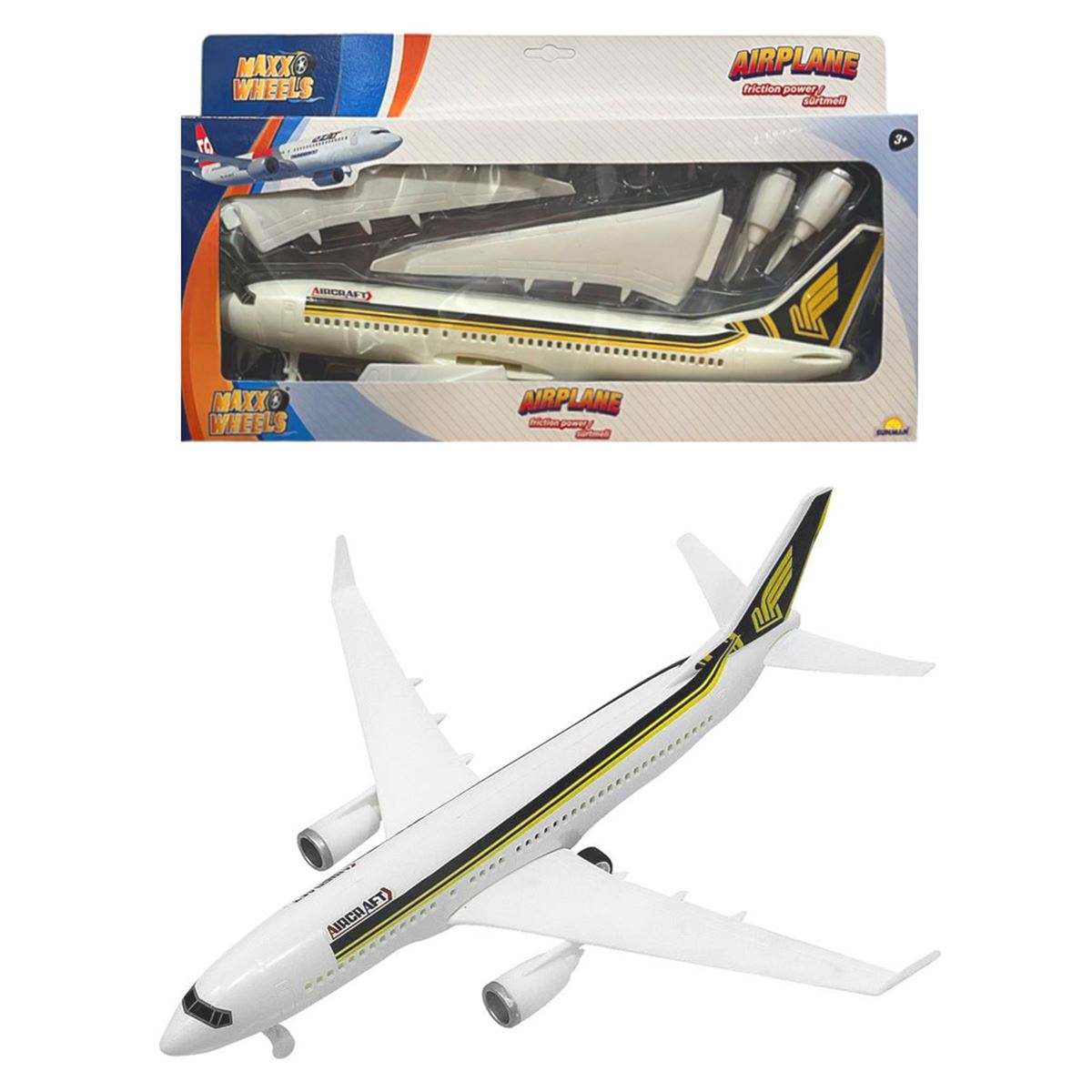 SUNMAN MAXX WHEELS SY6602 SÜRTMELİ YOLCU UÇAĞI 3+ 1