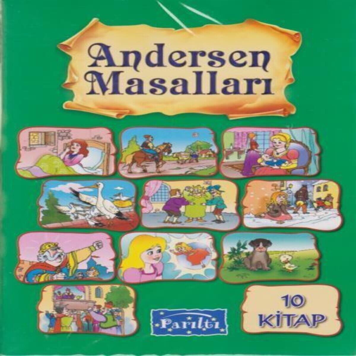 PARILTI ANDERSAN MASALLARI 10 KİTAP 1