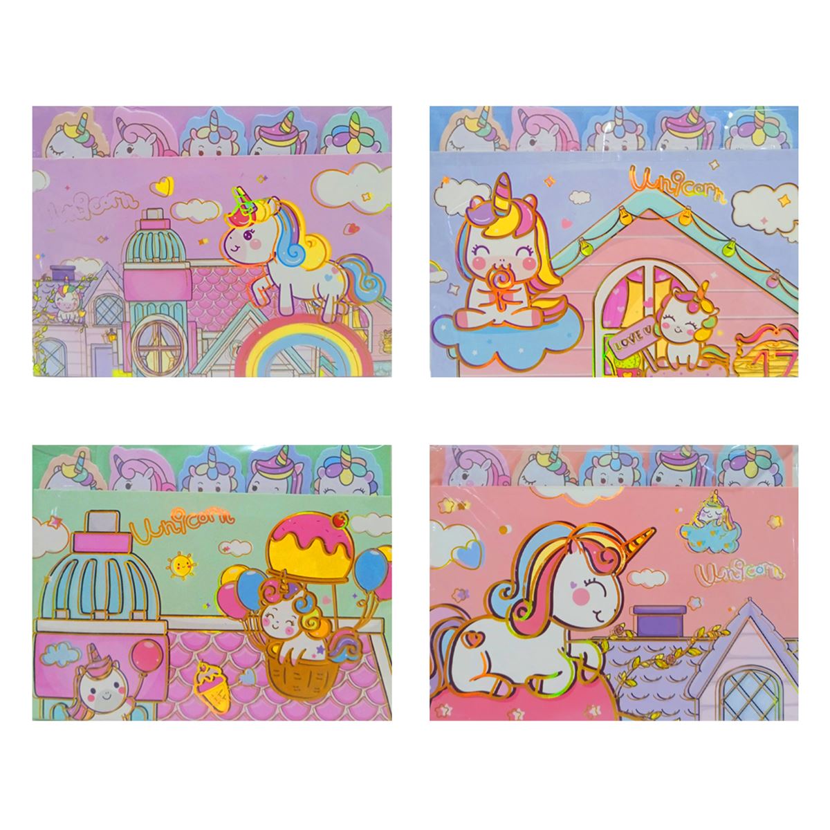 MOTTO POSTİT 2026 UNİCORN TAKIM 48 Lİ 1