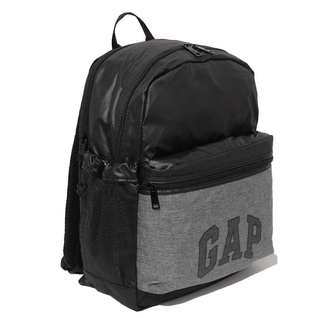 GAP OKUL ÇANTASI 03410 SİYAH GRİ ÜÇ BÖLMELİ 1