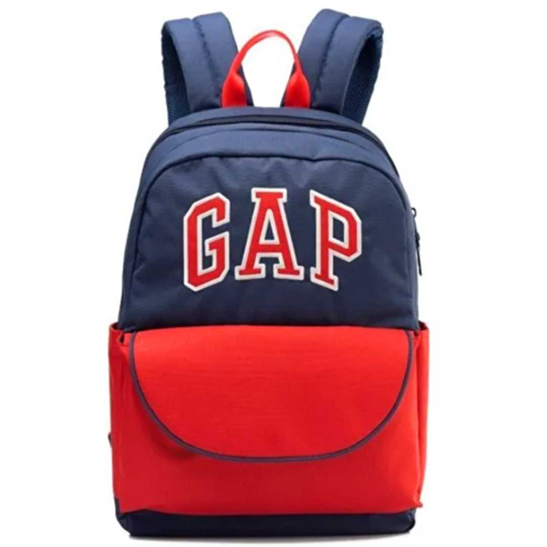 GAP KİDS OKUL ÇANTASI 03384 LACİVERT KIRMIZI ÜÇ BÖLMELİ 1