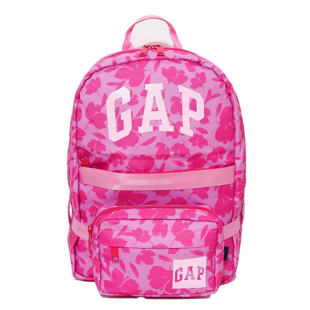 GAP OKUL ÇANTASI 03393 PEMBE YAPRAK BEL ÇANTALI 2 İN 1 ÜÇ BÖLMELİ 1