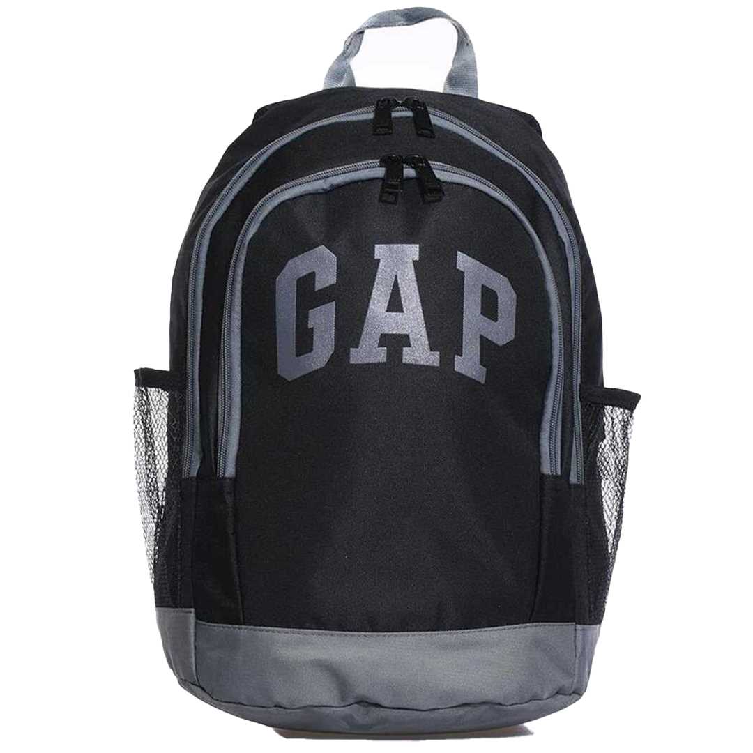 GAP OKUL ÇANTASI 03458 SİYAH GRİ ÇİFT BÖLMELİ 1