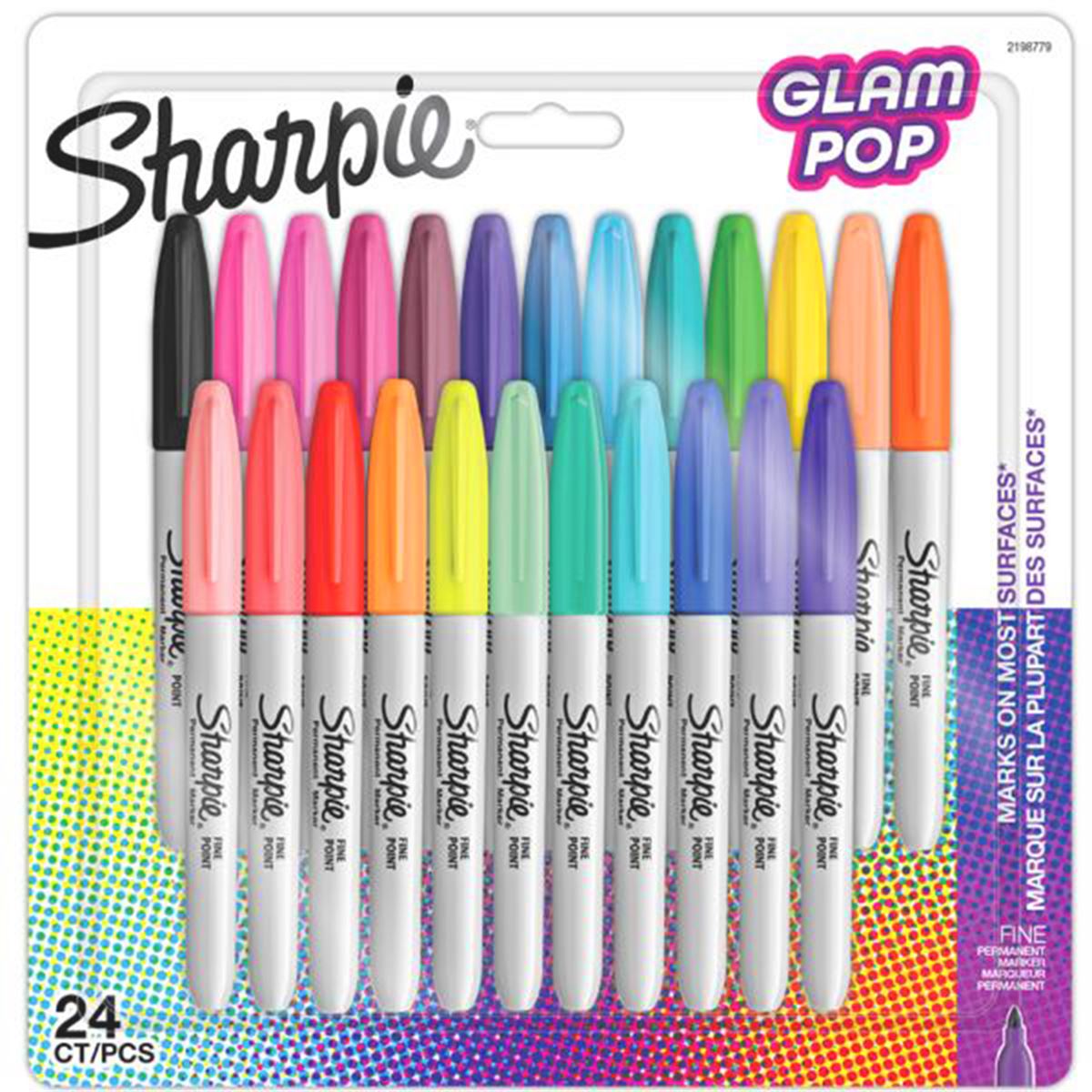 SHARPİE FİNE PERMANENT MARKÖR 2198779 GLAM POP 24 RENK 1