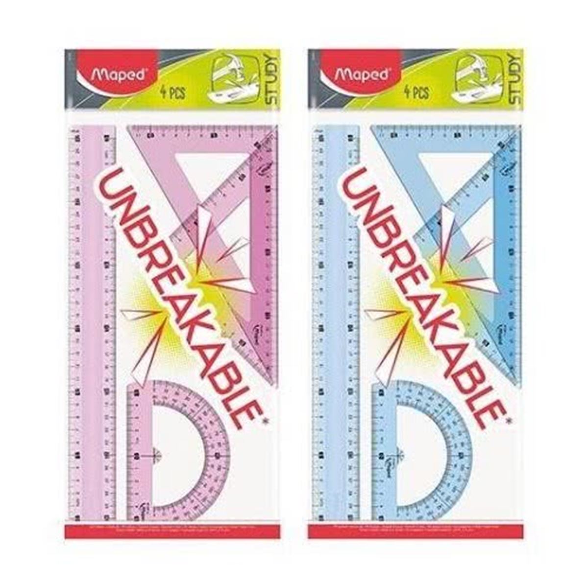 MAPED STUDY ÇİZİM SETİ PLASTİK 4 LÜ 981701 1