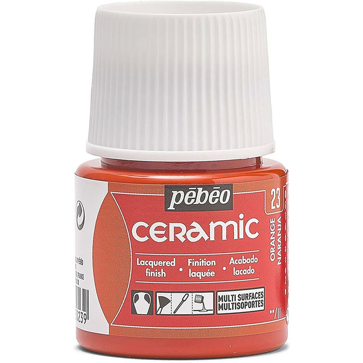 PEBEO SERAMİK BOYASI 23 ORANGE 45 ML 025-23 1