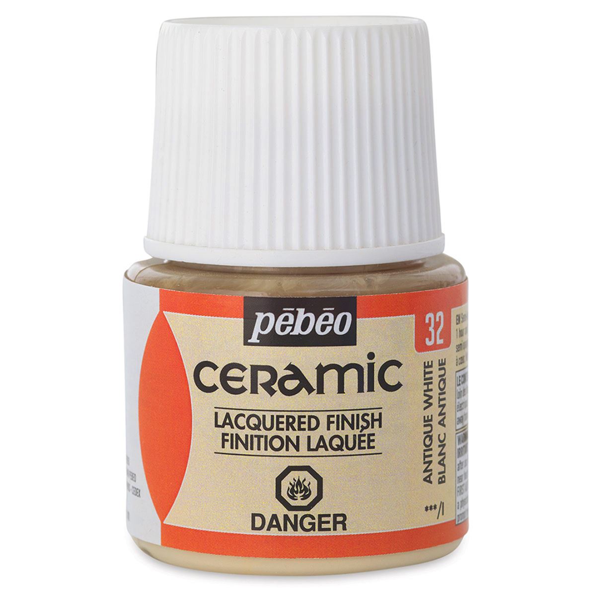PEBEO SERAMİK BOYASI 32 ANTİQUE WHİTE 45 ML 025-32 1