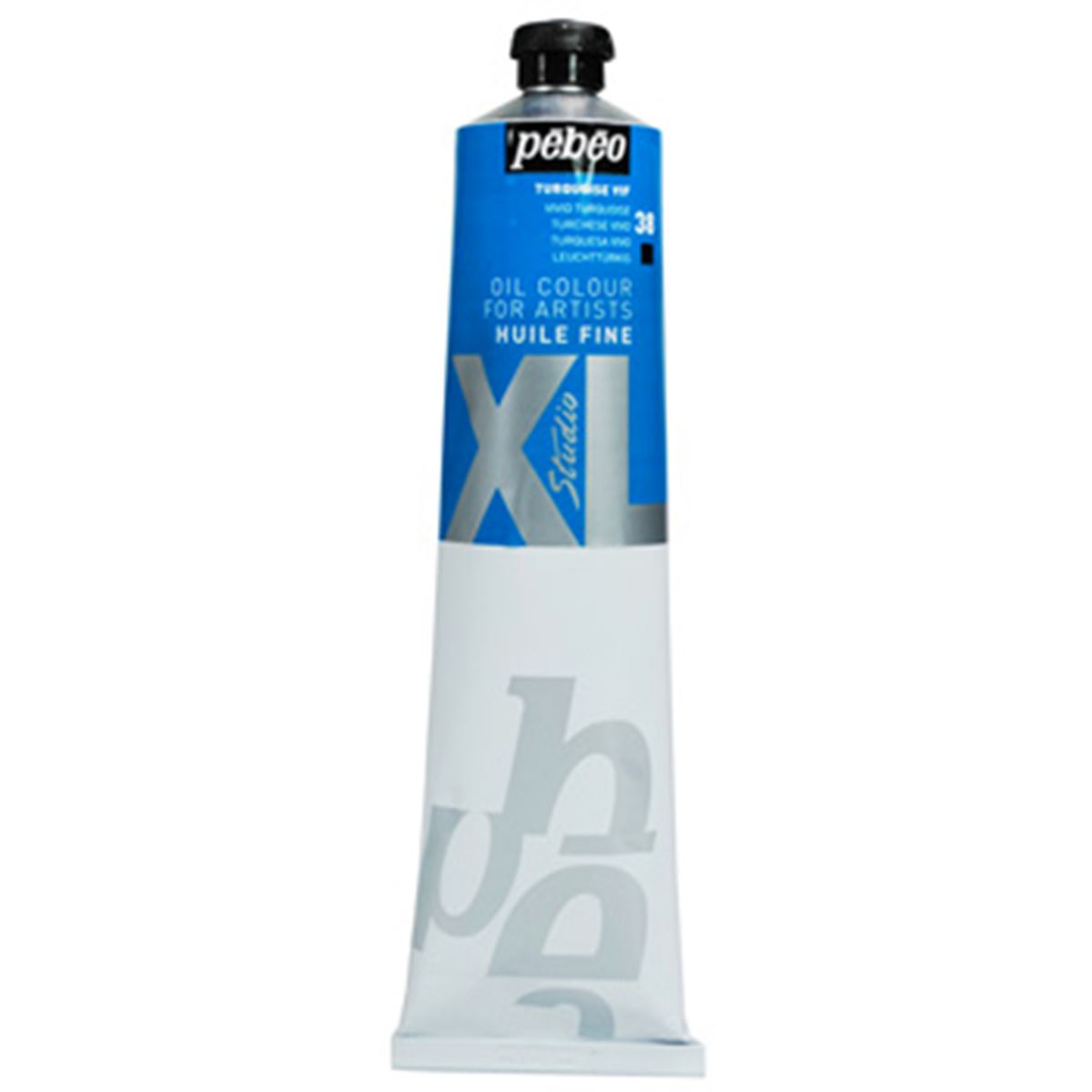PEBEO HUİLE FİNE XL YAĞLI BOYA 200 ML TÜP VİVİD TURQUOİSE 38 1