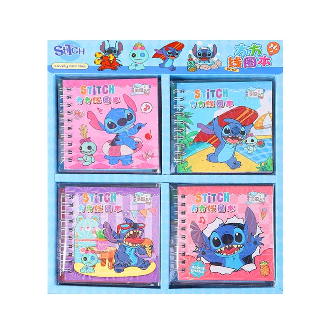 MİSYON NOT DEFTERİ STİCKERLİ 335-03 SPİRALLİ ÇİZGİ KARAKTER 18 YP 24 LÜ 1