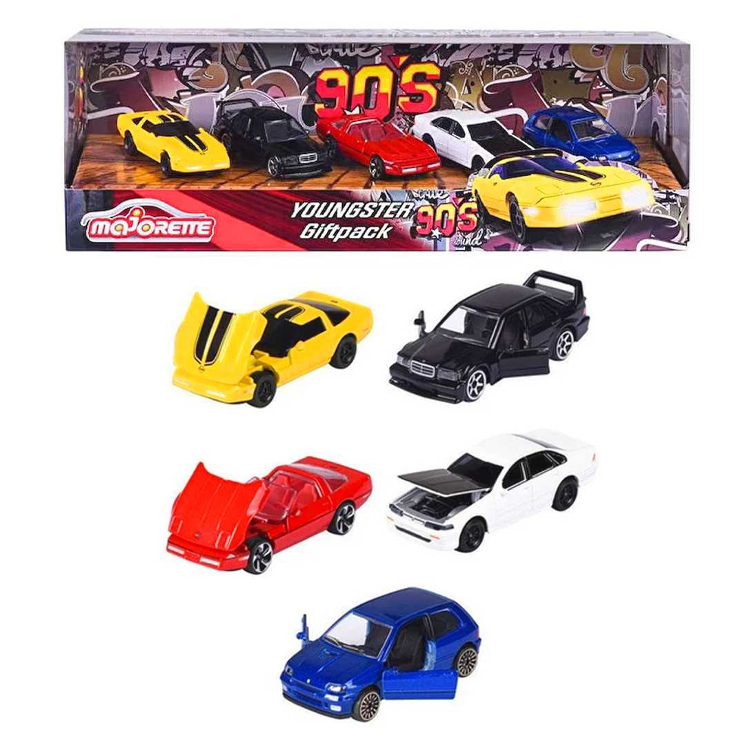 SİMBA MAJORETTE 2052021 METAL ARABALAR 5 Lİ SET AÇILIR KAPI 3+ 1