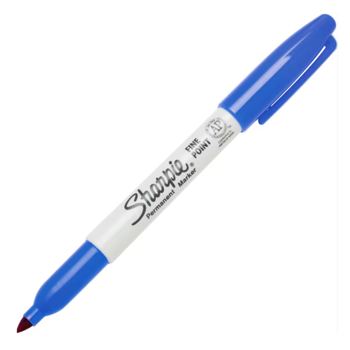 SHARPİE FİNE PERMANENT MARKÖR 1741833 YUVARLAK UÇ MAVİ 12 Lİ 1