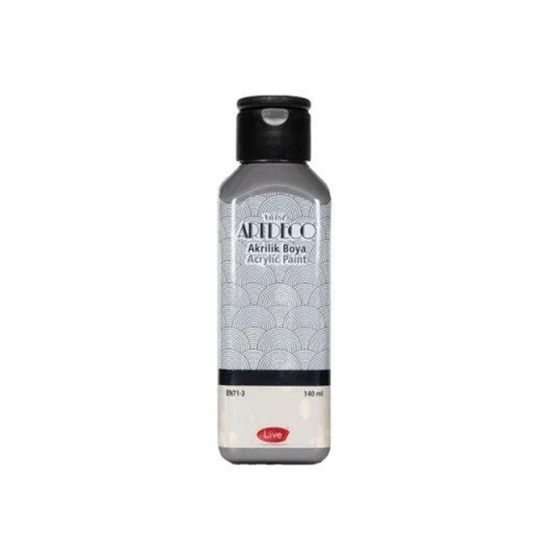ARTDECO AKRİLİK BOYA 140 ML GRAFİTİ GRİ 3705 1