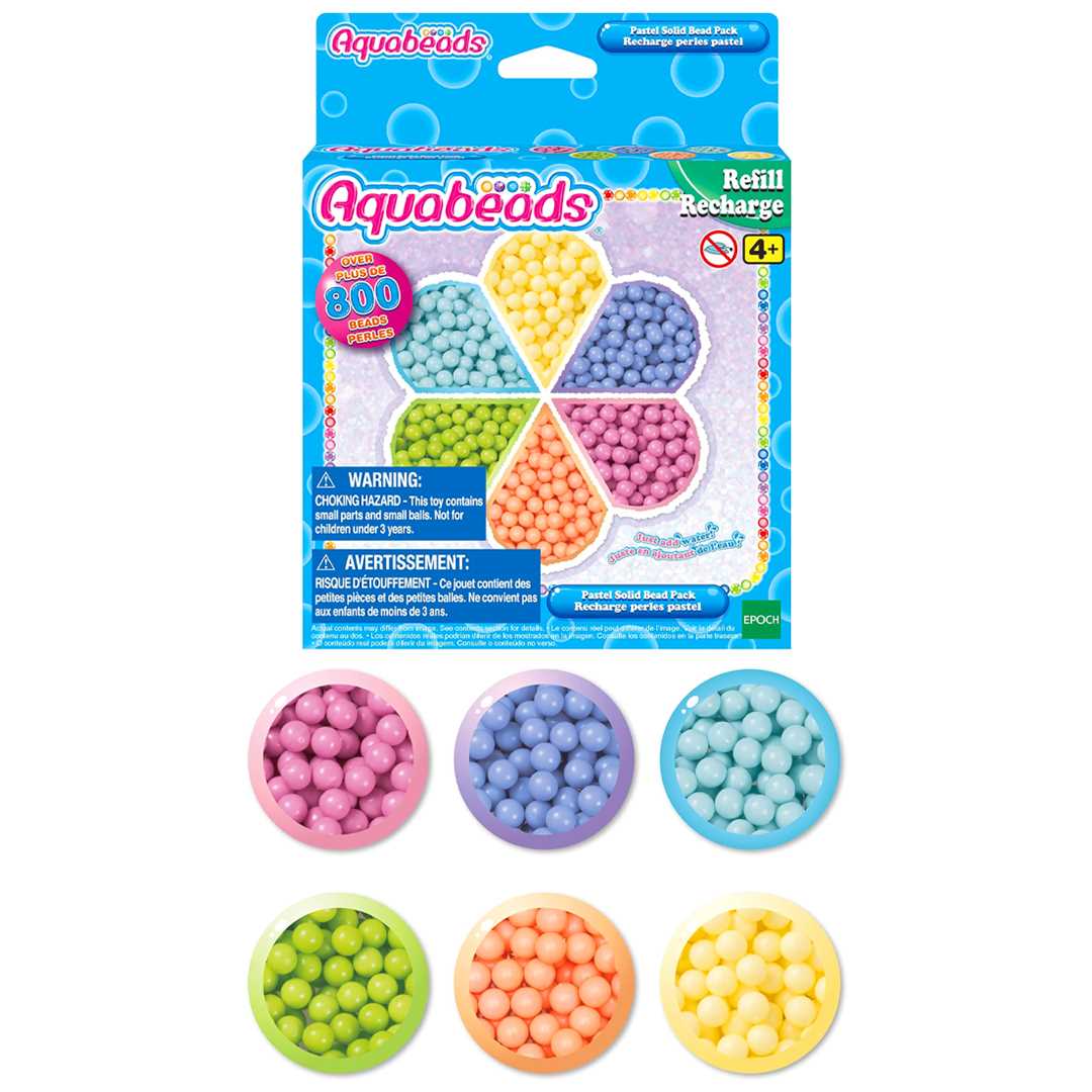 AQUABEADS 31505 PASTEL BONCUK PAKETİ 800 PARÇA 4+ 1