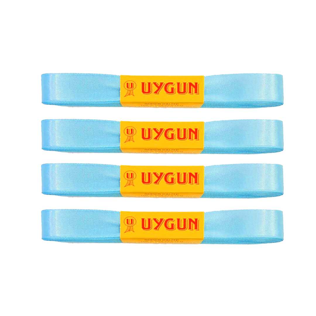 UYGUN SATEN KURDELE 38 MM 10 MT MAVİ 4 LÜ 1