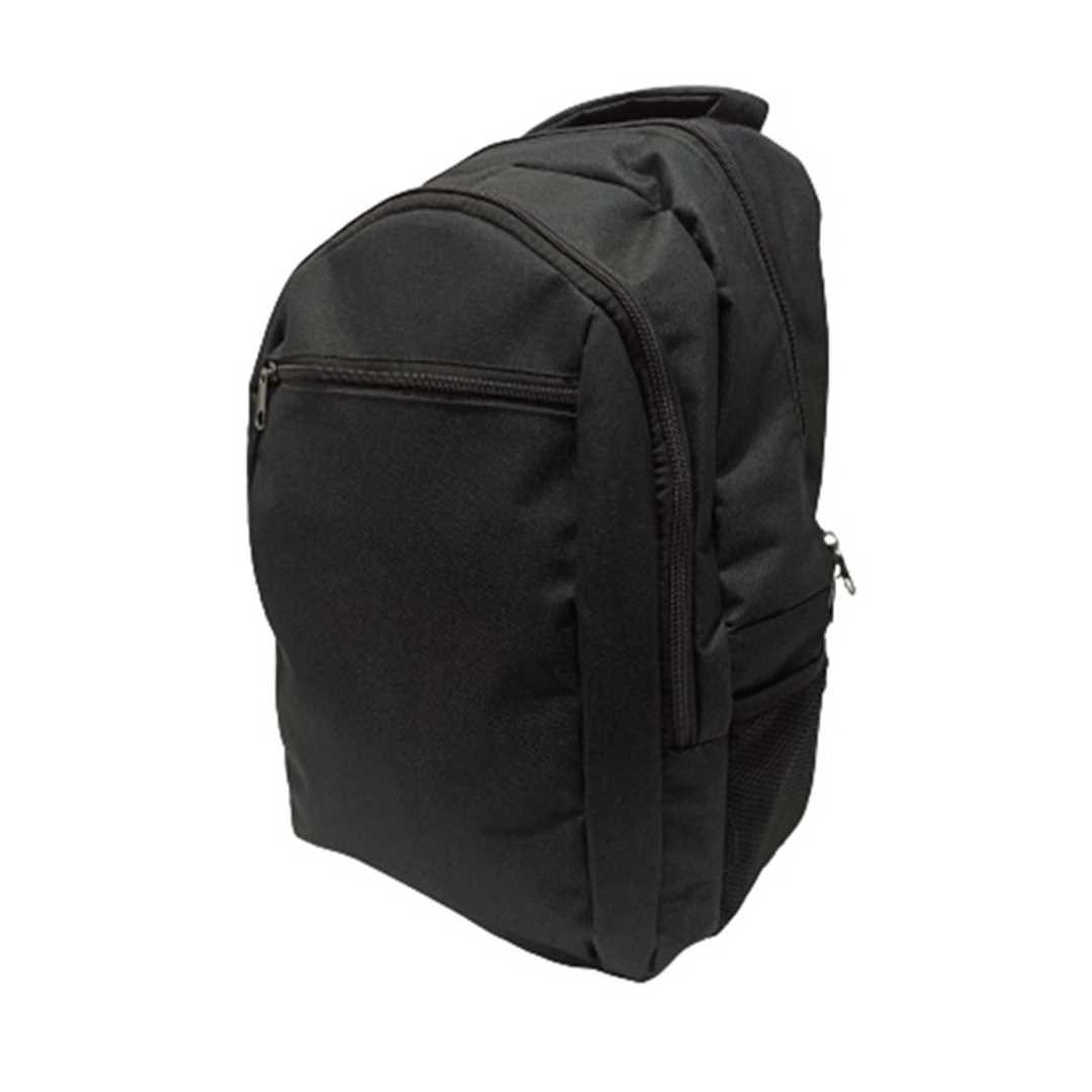 MKC OKUL ÇANTASI SİYAH 20x32x44 ÜÇ BÖLMELİ 1