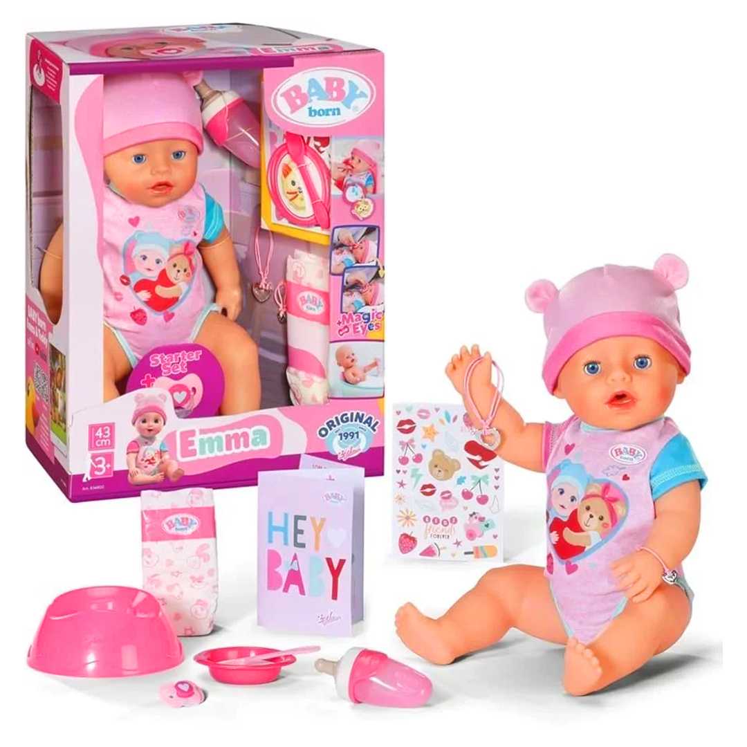 BABY BORN 834800 MUCİZE BEBEK KIZ EMMA 43 CM 3+ 1