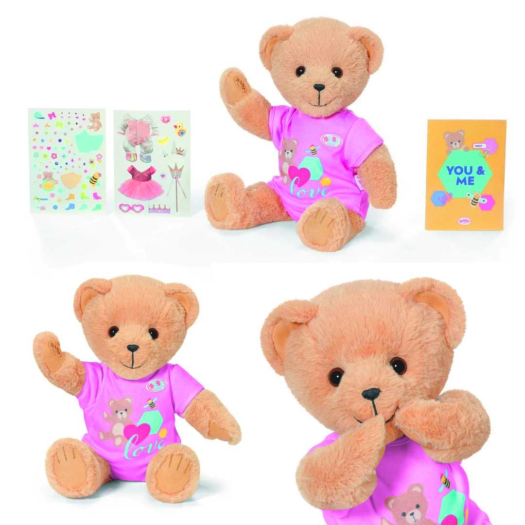 BABY BORN 837139 AYICIK PEMBE TİŞÖRTLÜ 43 CM 0M+ 1
