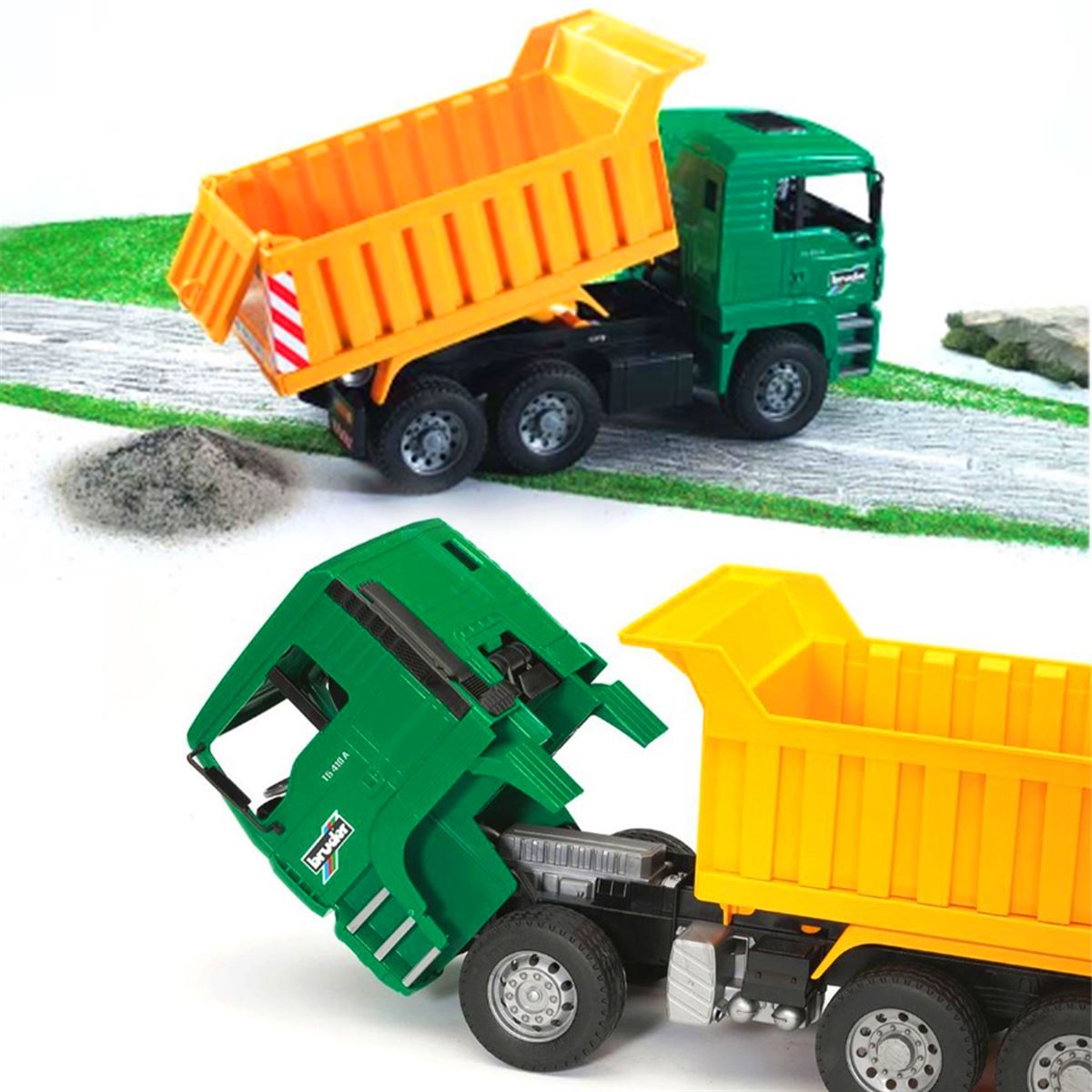 BRUDER BR02765 MAN DAMPERLİ KAMYON 1:16 4+ 1