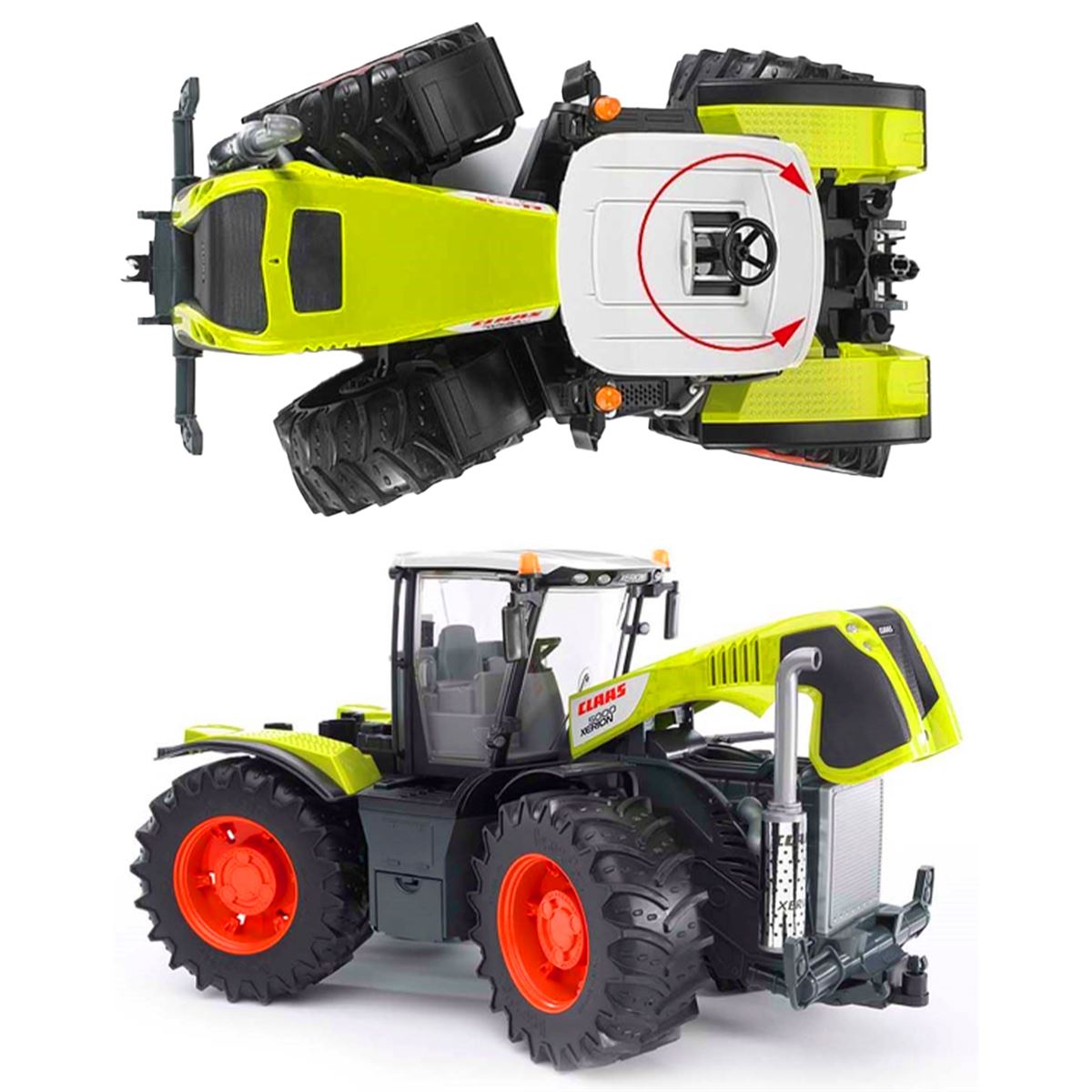 BRUDER BR03015 CLASS XERİON 500 TRAKTÖR 1:16 3+ 1