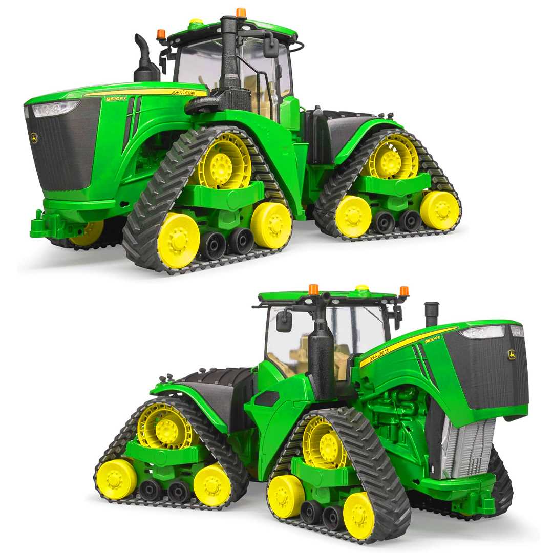 BRUDER BR04055 JOHN DEERE PALETLİ TRAKTÖR 1:16 4+ 1