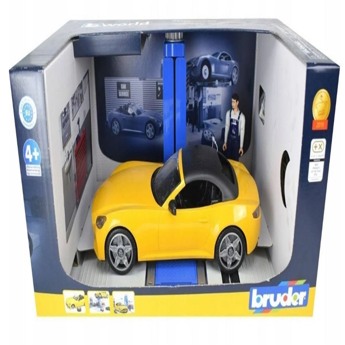 BRUDER BR62110 ARABA TAMİR İSTASYONU 1:16 4+ 1