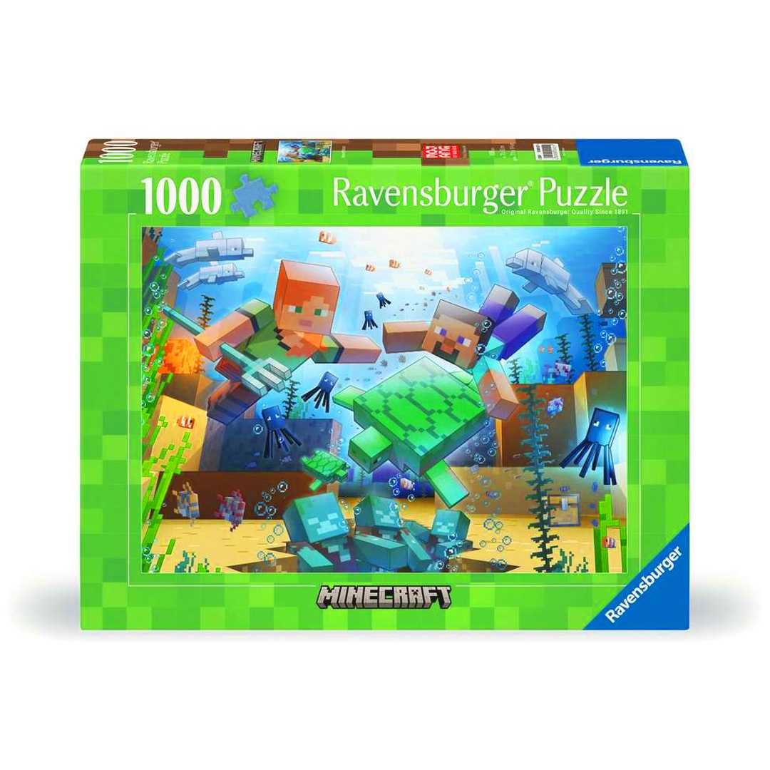 RAVENSBURGER PUZZLE 120004219 MİNECRAFT 1000 PARÇA 1