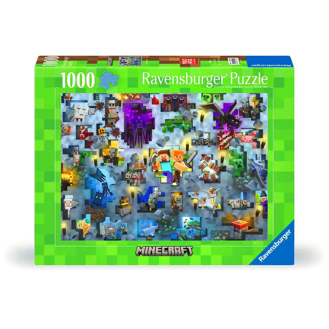 RAVENSBURGER PUZZLE 120004226 MİNECRAFT 1000 PARÇA 1