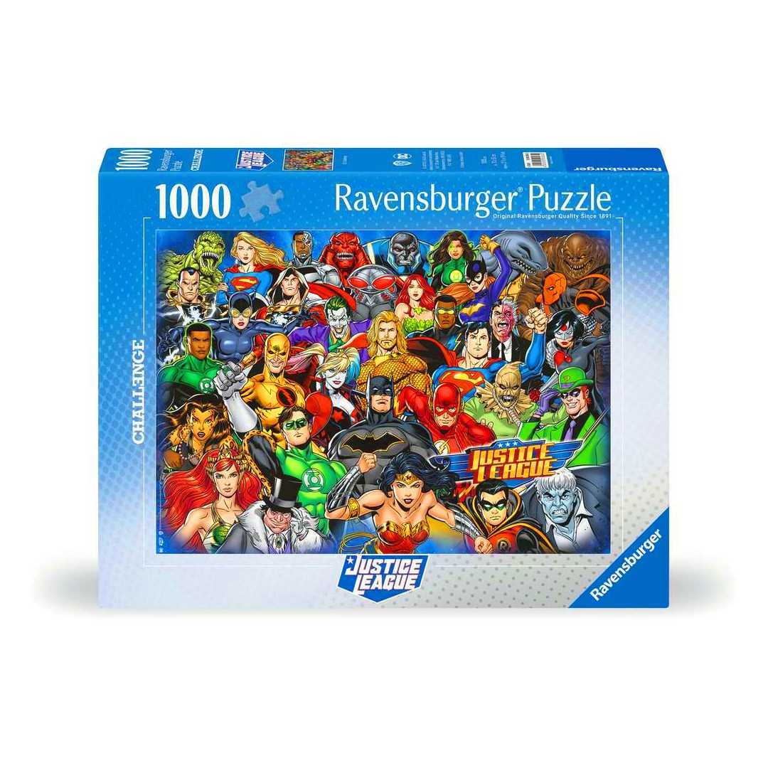 RAVENSBURGER PUZZLE 120005650 DC COMİCS 1000 PARÇA 1