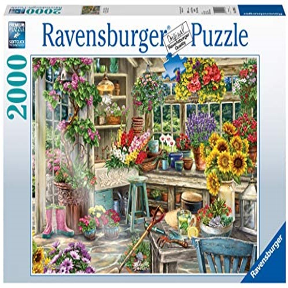 RAVENSBURGER PUZZLE 139965 BAHÇIVAN CENNETİ 2000 PARÇA 1