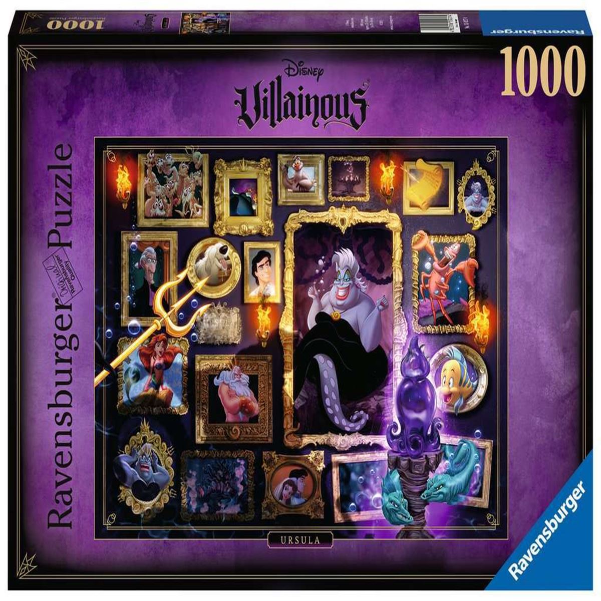 RAVENSBURGER PUZZLE 150274 WD URSULA 1000 PARÇA 1